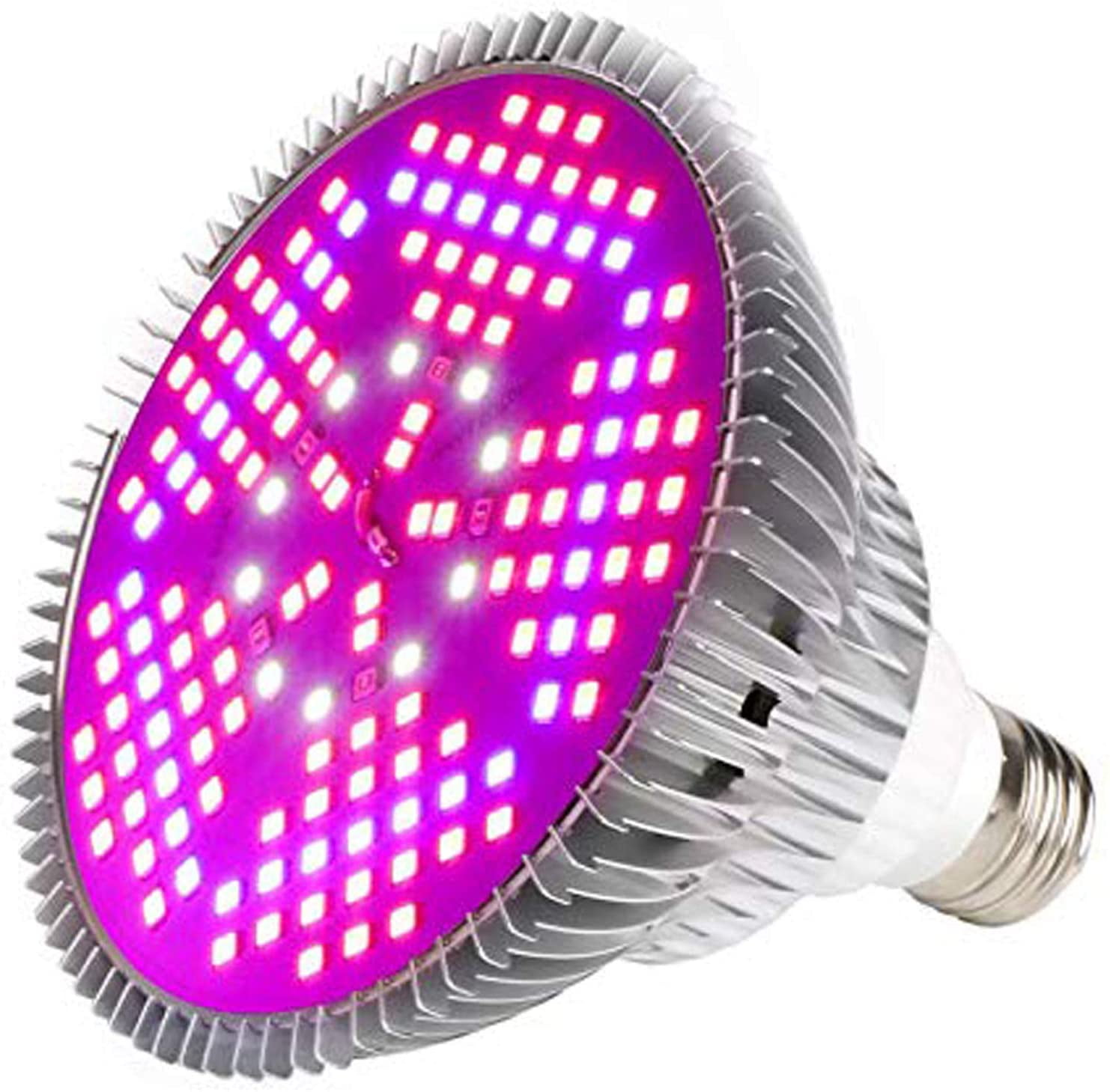 E26 12W LED Plant Grow Light Full Spectrum Indoor Hydroponic Plants Growing Lamp 