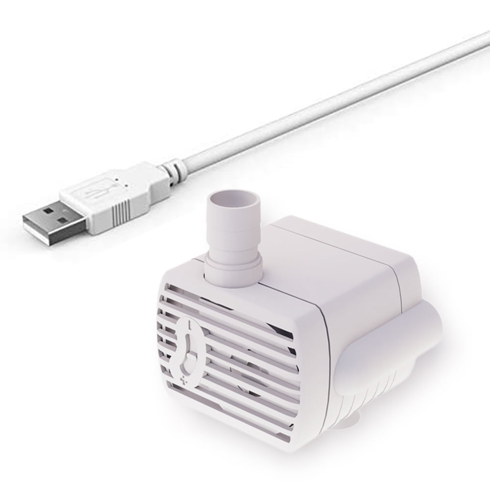 Ultra Quiet Water Pump for Pet Fountains USB Submersible DC5V