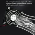 JZROCKER USB 80mm Fan Quiet Cooling Fan System With 060