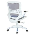 thumbnail image 4 of OSP Home Furnishings Riley Office Chair with Blue Mesh Seat and Back, 4 of 11