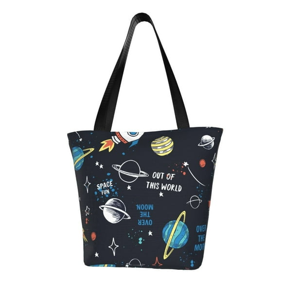 Disketp Space Bolsa de Hombro Casual para Mujer, Bolso Cruzado para Compras, Viajes y Uso Diario