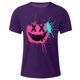 thumbnail image 4 of Blusas y camisas de manga corta con cuello redondo para hombre, blusas casuales de verano a la moda con cuello redondo y estampado para hombre., 4 of 4