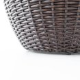 thumbnail image 3 of Rolland Large Rattan Planter Dark Brown, 21.3", 3 of 7