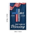 thumbnail image 3 of KUNPENG 250th Anniversary Garden Flag for 2026 Celebration, Semiquincentennial 250 Year American Anniversary Flag with We The People Design, Patriotic Small Outdoor Banner, Commemorative Yard Decor, 3 of 6