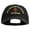 Black, variant on U.S. Army 5th Infantry Division Embroidered Washed Solid Pigment Dyed Cotton Twill Brass Buckle Cap - Olive OSFM