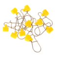 thumbnail image 3 of Almencla 10 Pieces Fishing Line Sinker Slides Fishing Tackle Sinker Weights Connector Yellow, 3 of 8