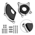 thumbnail image 4 of Engine Guards Protective Stator Engine Cover Silver For Ka Z900 Rs Cafe 17-23, 4 of 11
