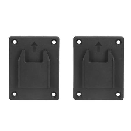 

Ymiko 2Pcs Tool Holder Mount Battery Storage Fixing Buckle With Mounting Holes For M18 18V Power Tool Storage Holder Tool Holder Mount