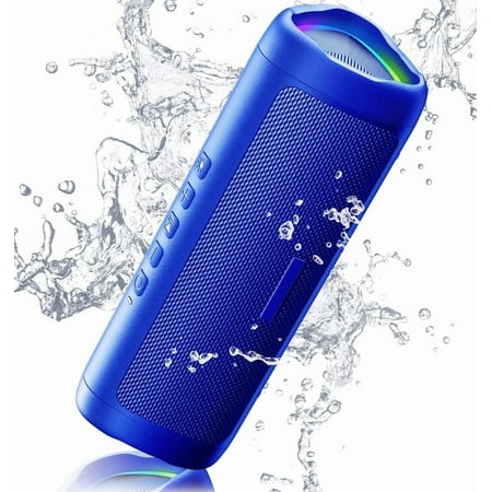 Bluetooth Speaker with HD Sound Portable Wireless IPX5 Waterproof Up to 24H Playtime TWS Pairing BT5.3