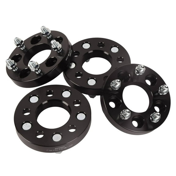Axenor 5x5.5 to 5x4.5 Wheel Adapters 1.25" Thick 5x139.7 to 5x114.3 with M12x1.5 Studs A0475A0005