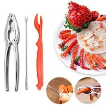 SUKVPSI Crab Lobster Crackers Crab Eating Tool and Picks Set Crab Leg Cracker Tools