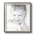 thumbnail image 2 of ArtToFrames 9x10" Silver with Stained Grey Picture Frame, Silver Wood Poster Frame, with Regular Glass and 2 (FBPL-4767), 2 of 7
