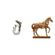 thumbnail image 1 of escultura blanca plateada,Estatua de delfín de cerámica,escultura blanca plateada,Estatuas de caballos,Estatuas de caballos Figura de caballo Figura de caballo,Esculturas de caballos,adornos, 1 of 8