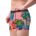 thumbnail image 2 of Hirioo Colorful Summer Fruit Table for Men's Boxer Briefs Men Cotton Underwear Boxer Briefs Panties-Small, 2 of 5