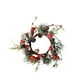 thumbnail image 2 of Guirnalda de Anillos para Velas Navideñas con Bayas Rojas Artificiales y Agujas de Cedro. Ideal para Velas de Pilar, Centros de Mesa para Bodas, Decoración Navideña para La Puerta de Entrada., 2 of 6