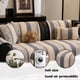 thumbnail image 5 of Cojín de Sofá de Punto Grueso, 70 X 150 Cm | Cojín de Asiento Cálido, Suave y Antideslizante para Otoño E Invierno | Costuras Reforzadas Duraderas | Color Negro, Gris, Café y Naranja | Ideal para Sil, 5 of 6