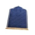 thumbnail image 2 of Prayer Rug, Worship Mat, Portable Area Rugs, Floor Carpet, Irregular Blanket, Prayer Carpet, Prayer Mat for Hajj Blue S, 2 of 8