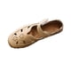 thumbnail image 1 of Sandalias de las Mujeres Cómodas Cerradas Dedo Hueco Fuera Pisos, Zapatos Casuales de las Mujeres Más Tamaño Correa Ajustable Primavera Verano, 1 of 9