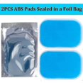 thumbnail image 2 of 60pcs Gel Sheet Compatible Gel Pad, ABS Trainer Replacement Gel Sheet Abdominal Conditioning Belt Muscle Toner AB Trainer Accessories, 2 of 2
