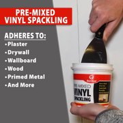 Red Devil White Vinyl Spackling Compound Wall Filler 32 oz.