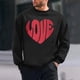 thumbnail image 1 of Ceisia Men Casual Fashion Print Round Neck Pullover Long Sleeve Sweatshirt Gift, 1 of 6