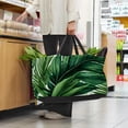 thumbnail image 6 of Tropical Jungle Palm Leaves Large Capacity Reusable Foldable Oxford Cloth Grocery Bags: Multifunctional Storage and Easter Basket, 6 of 7