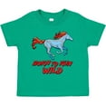 thumbnail image 3 of Inktastic Born to Run Wild Galloping Horse Boys or Girls Toddler T-Shirt, 3 of 5