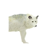 Safari Ltd. White Wolf Figurine - Lifelike 3.6 Model Figure - Educational Toy for Boys, Girls, and Kids Ages 3+