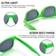 thumbnail image 4 of Gafas de sol QYVEWY Retro años 70 y 90 para adultos (20 pares) rojas, 4 of 6
