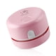 thumbnail image 1 of Mini colector de polvo de barredor de vacío Herramienta de limpieza desmontable con cepillo Malla de mesa Tabletop Kit de hogar Suministros para batería para el hogar rosa Sweethay HA011647-01B, 1 of 7
