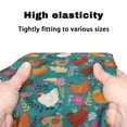 thumbnail image 7 of HELLHERO Chicken Walker Seat Cushion Cover Non-Slip Cover Easy Fit Stretchable Material Walker Seat Covers Removable for The Elderly, Happy Easter, 7 of 7