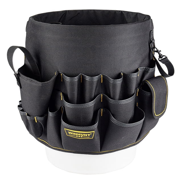 Bucket Organizer,Tool Belt,Waterproof and Portable Organizer Bag,Garden Tool Tote Storage Bag