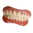 thumbnail image 5 of Extra Thin Fake Bright White Tooth Veneers Silicone Soft Safe Adhesive Denture Hide Shade Braces Comfortable Teeth Orthodontic, 5 of 5