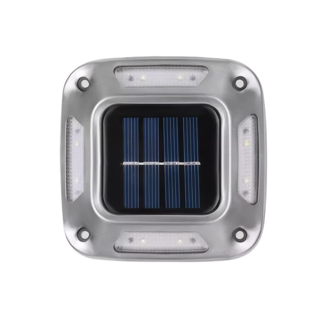 Toystoory Luces de pared solares para exteriores, solución de iluminación elegante y práctica, 2,8 LED SMD, cuentas de lámpara, luces de paso Iluminación y accesorios luz cálida 1 pieza