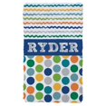 thumbnail image 1 of His Name Personalized Plush Fleece Blanket, 1 of 3