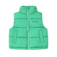 thumbnail image 2 of Godderr Kids Toddler Puffer Winter Vest for Girls Boys Down Vest Lightweight Sleeveless Jacket Thickened Zip Jacket for 2-12Y, 2 of 4
