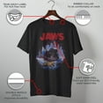 thumbnail image 3 of Men's Jaws Shark Teeth Boat  Graphic T-Shirt, 3 of 10