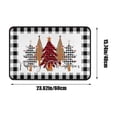 thumbnail image 3 of Alfombrillas Decorativas Navideñas Xihbxyly para El suelo Absorbentes de aceite Resistentes a las manchas, 3 of 6