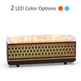 thumbnail image 1 of ¡Compra ya y Ahorra!, Humidificador de llama con simulación de escena nocturna ahuecada con vetas de madera para el hogar, máquina de aromaterapia con luz nocturna portátil Akmoler, 1 of 7
