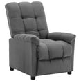 thumbnail image 2 of vidaXL Fauteuil Inclinable Électrique Tissu Gris Clair, 2 of 5