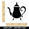 thumbnail image 2 of Antique Vintage Tea Pot Kettle Rubber Stamp for Scrapbooking Crafting Stamping - Small 3/4 Inch, 2 of 7