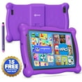thumbnail image 2 of (5 pack) Contixo 7" Kids Tablet, Educational Android Tablet for Kids 3-12, 32GB, Parental Controls, Kid-Proof Case with Kickstand – Purple, 2 of 10