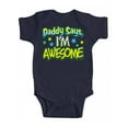 thumbnail image 1 of Toddlers "Daddy Says, I'm Awesome" Bodysuit - Navy - 18 Months, 1 of 1