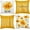 B-summer-18, variant on Daisy Pillow Covers 16x16 Set of 4 Soft Velvet Summer Throw Pillow Covers Yellow Flower Pillow Covers Cushion Covers Square Pillow Cases for Couch Sofa Patio Outdoor Home Decorations(16 )