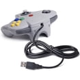 thumbnail image 1 of Classic N64 Controller, SAFFUN N64 Wired USB PC Game pad Joystick, N64 Bit USB Wired Game SAFFUN SAFFUN, 1 of 2