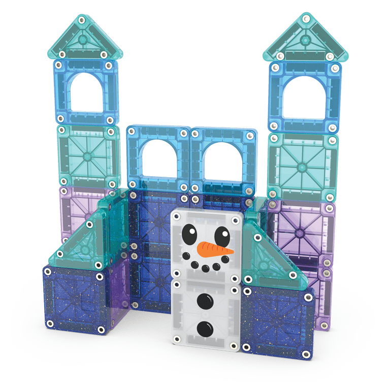 Magnetic Tiles Travel Set Winter Wonder 26-Piece photo 4