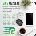thumbnail image 6 of Rush Charge Universe 3 in 1 Portable Charger – 3300mah, 2.4A High-Speed Fast Charging Compatible with iPhone and Android Lightning, Type C, Micro-USB Charges 3 Devices at a Time Pre-Charged RC33, 6 of 7