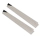 thumbnail image 4 of Placa de calor para barbacoa, protectores térmicos ajustables de acero inoxidable para parrilla, reemplazo de accesorios, 2 uds., 4 of 10