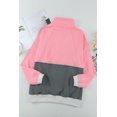 thumbnail image 3 of POGLIP Sweat-Shirt Zippé Rose pour Femme avec Poches, 3 of 6