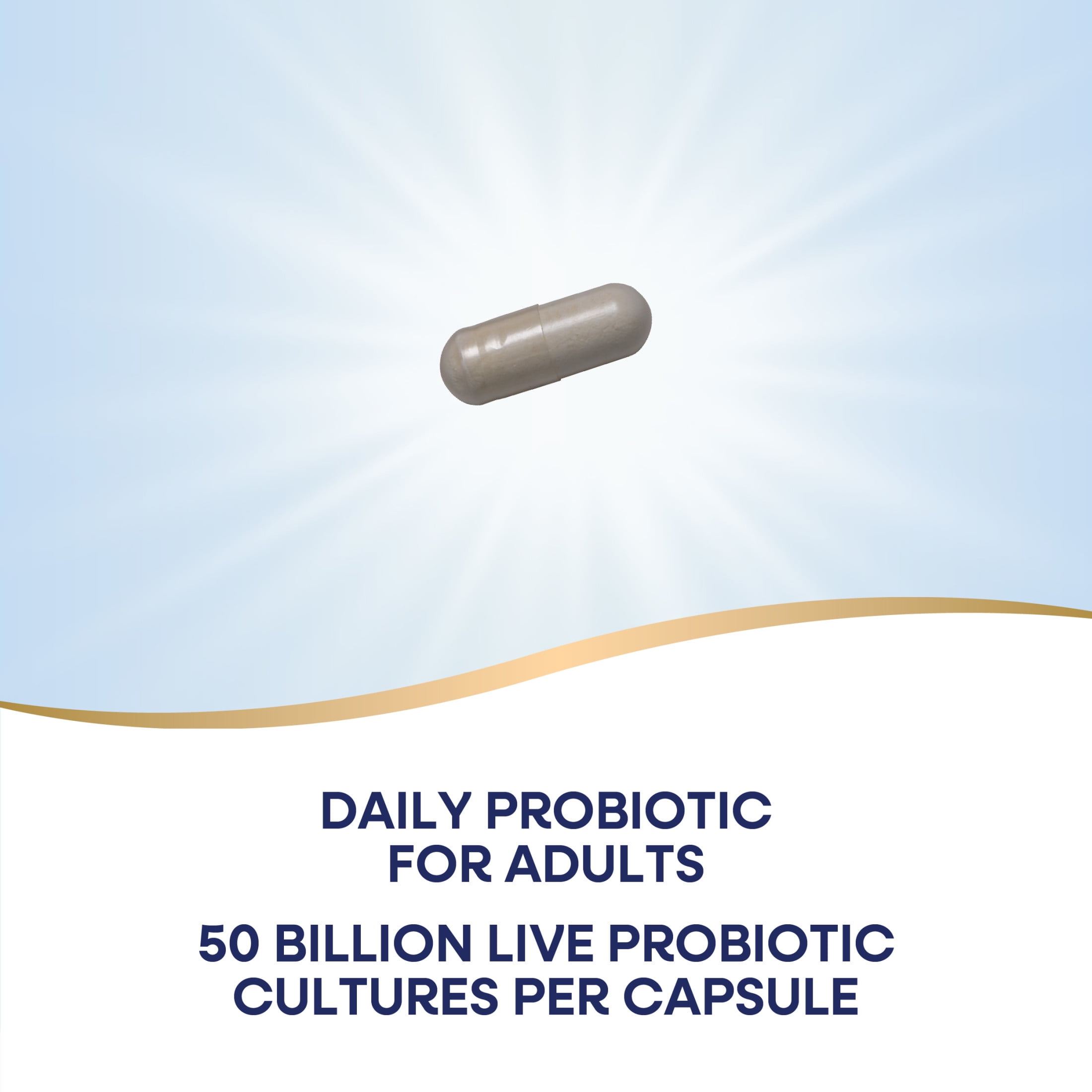 Nature's Way Extra Strength** Probiotic Fortify Adult Capsules, 50 Billion Cultures, Unisex, 30 Ct